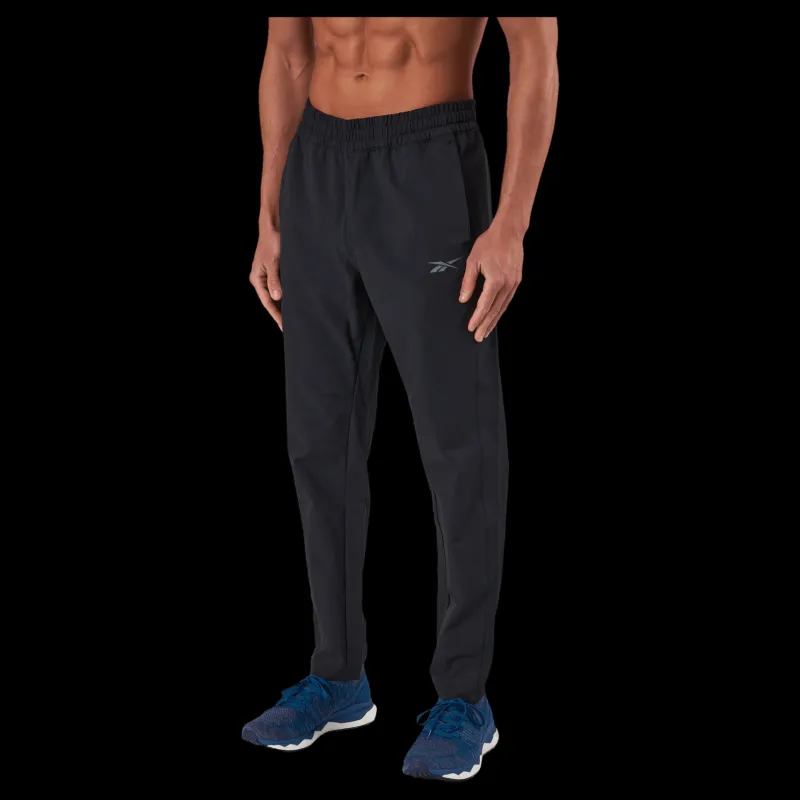 Reebok Performance Woven Joggers Black Svart