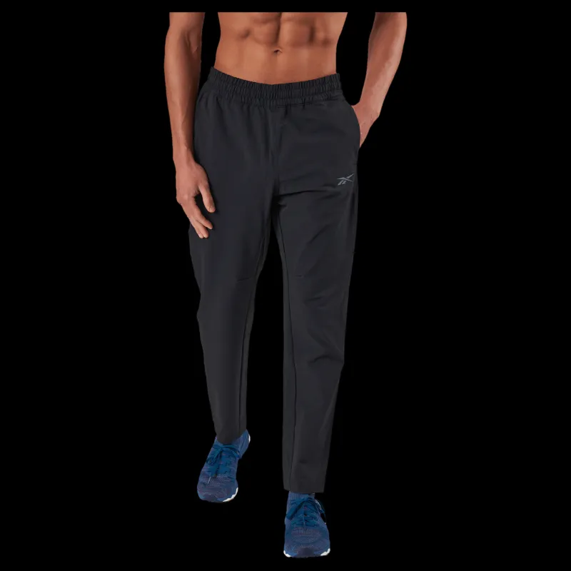 Reebok Performance Woven Joggers Black Svart