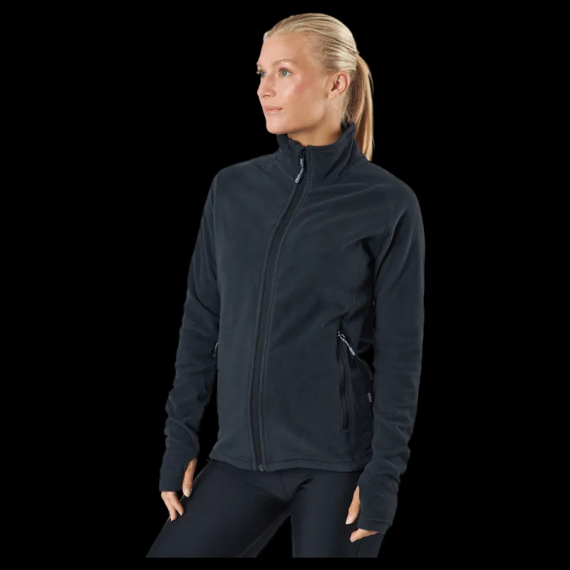 Dobsom Pescara Fleece Jkt W Black Blå Hot