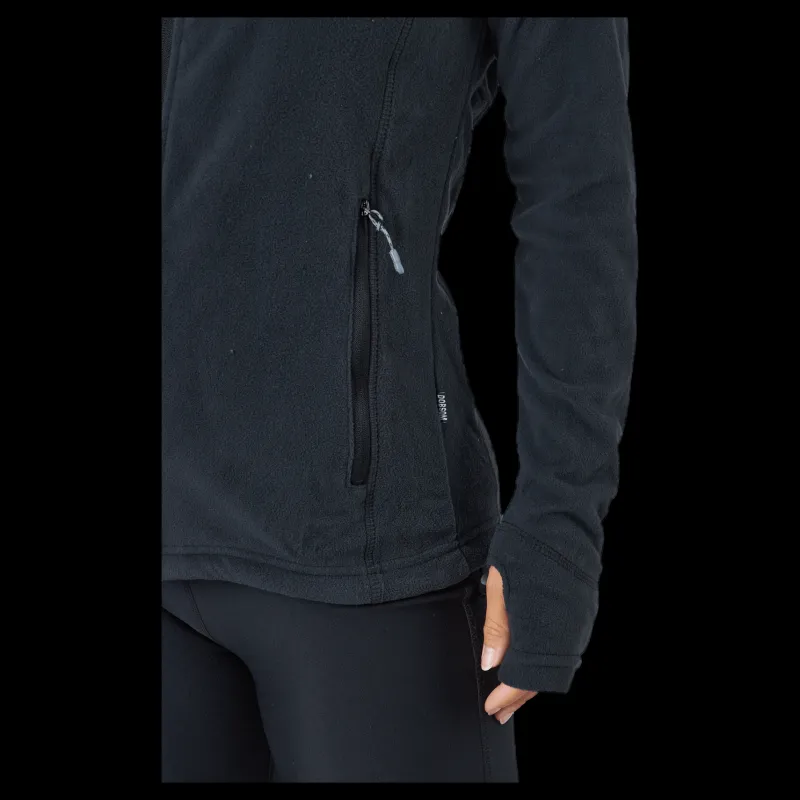 Dobsom Pescara Fleece Jkt W Black Blå Hot