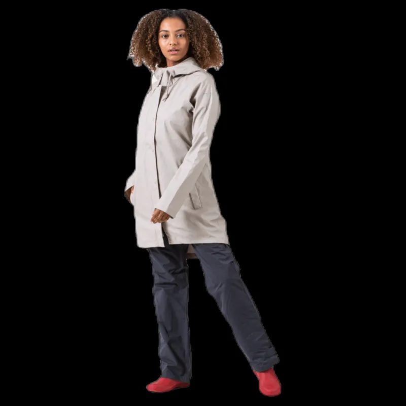 Sale Weather Report Petra Rain Jacket Beige