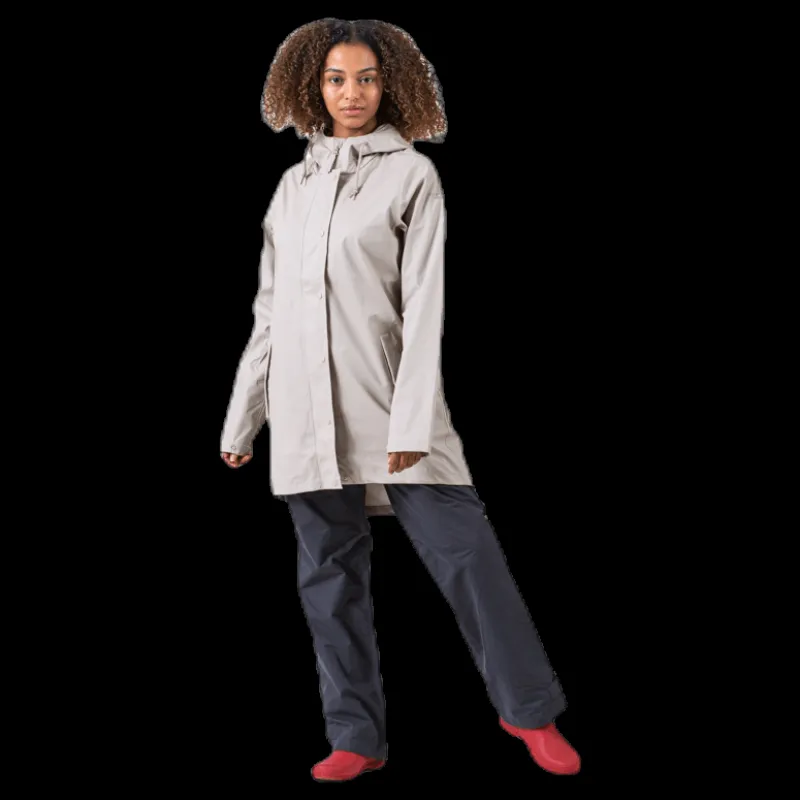 Sale Weather Report Petra Rain Jacket Beige