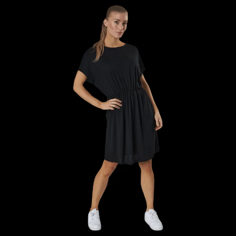 Best Pieces Petrine Ss Dress Black Svart