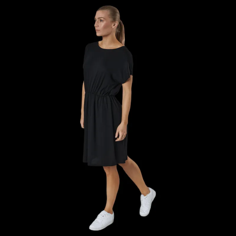Best Pieces Petrine Ss Dress Black Svart