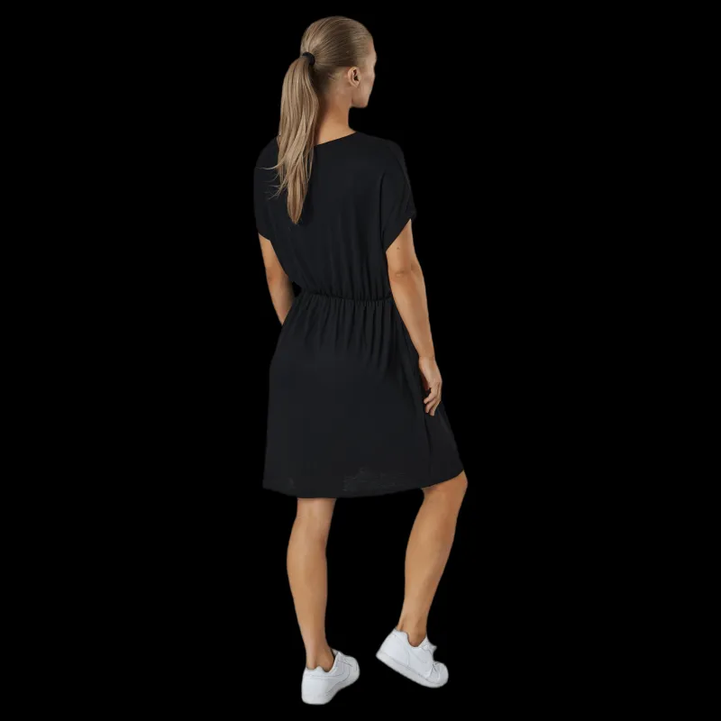 Best Pieces Petrine Ss Dress Black Svart