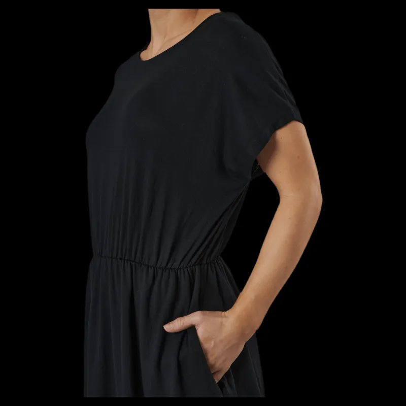 Best Pieces Petrine Ss Dress Black Svart