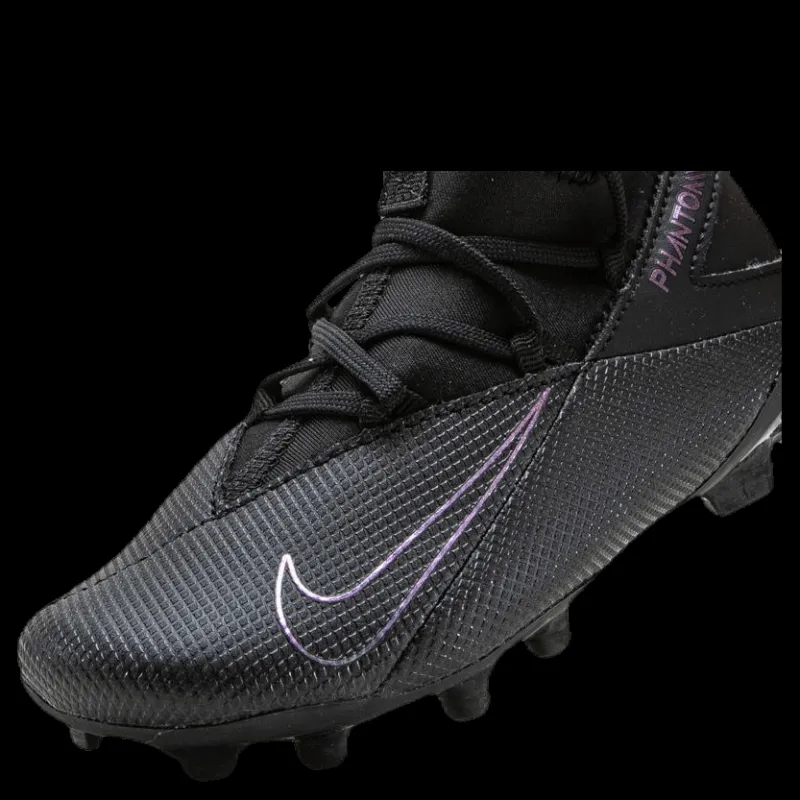 Outlet Nike Phantom VSN 2 Club DF FG/MG Junior Black Svart