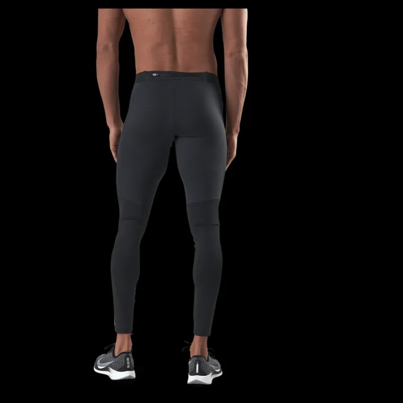 Nike Phenom Elite Men's Running Tights BLACK/REFLECTIVE SILV Svart Outlet