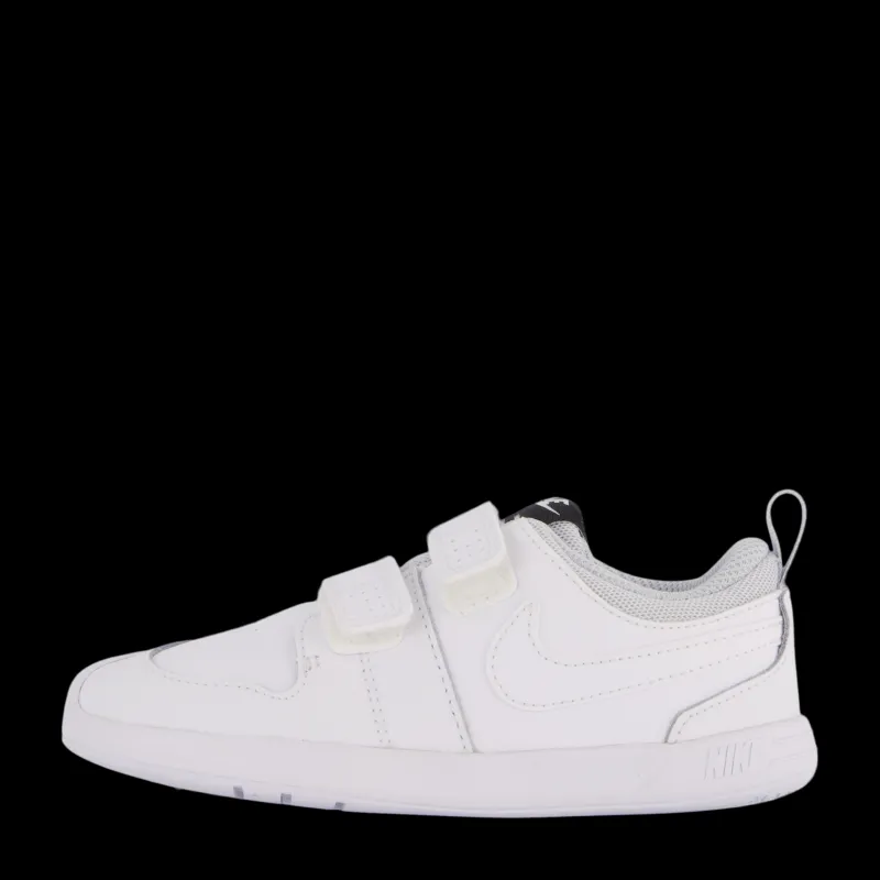 Nike Pico 5 Infant/Toddler Shoes WHITE/WHITE-PURE PLATINUM Guld och Vit Clearance