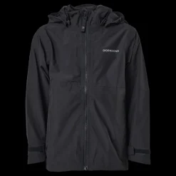 Didriksons Piko Boys Jacket 5 Black Svart New