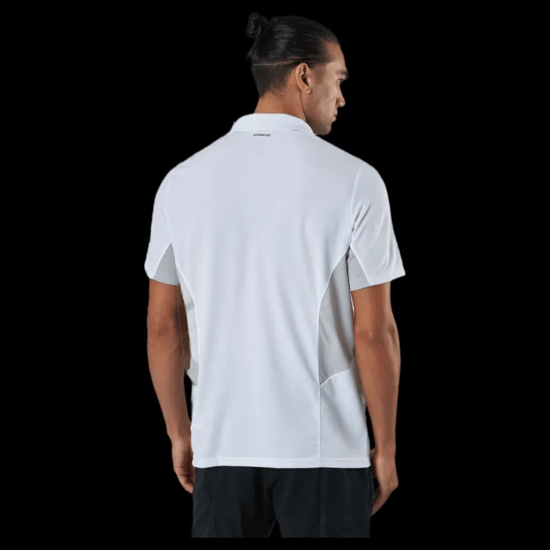 adidas Tennis Pique Polo Shirt 000/white Vit