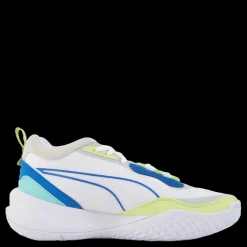 Hot Puma Playmaker Jr White-mint-victoria Blue Flerfärgad