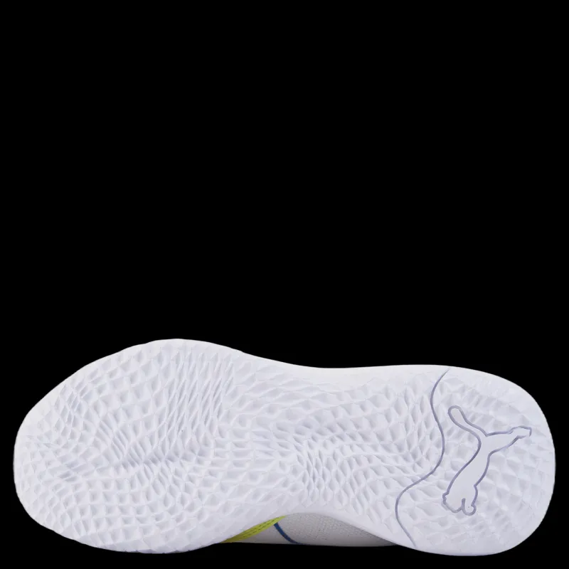 Hot Puma Playmaker Jr White-mint-victoria Blue Flerfärgad