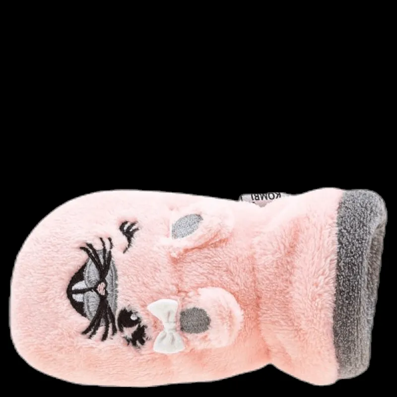 Kombi Plush Animal Infant Pink/Grey Rosa och Grå Hot