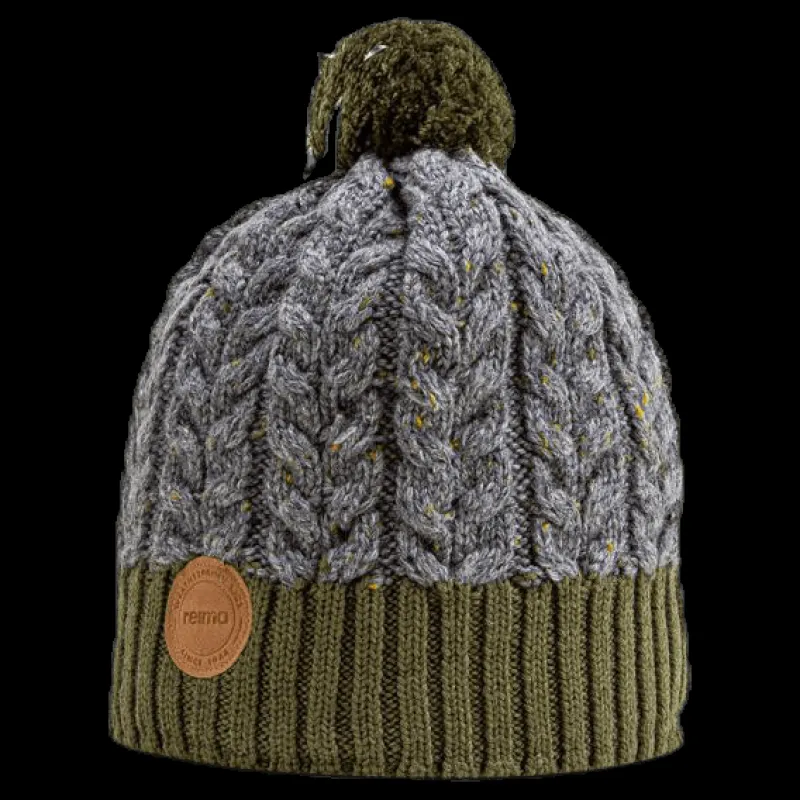 Reima Pohjola Beanie Green Grön Outlet