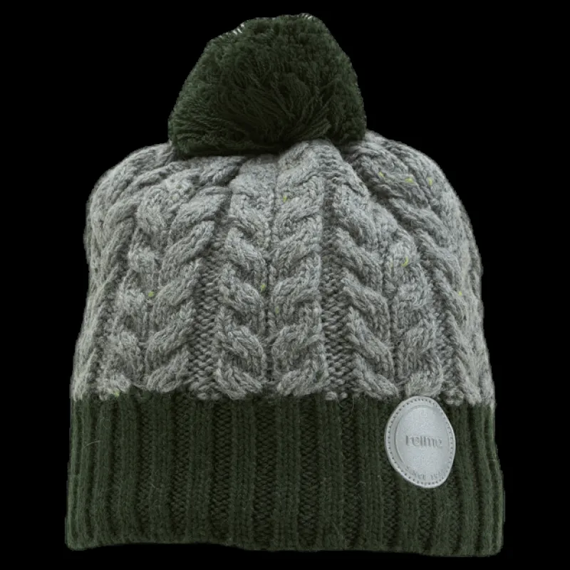 Reima Pohjola Beanie Green Grön Best