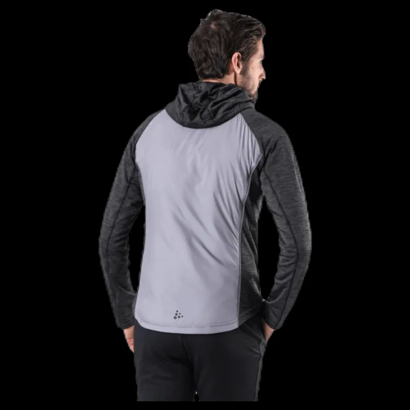 Best Craft Polar LT PD Midlayer Black/Grey Svart och Grå