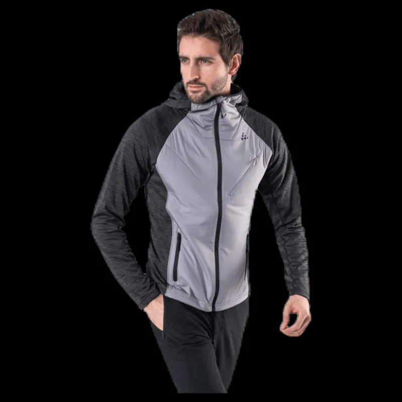 Best Craft Polar LT PD Midlayer Black/Grey Svart och Grå