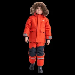 Didriksons Polarbjörnen Parka Orange Hot