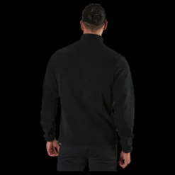 Clearance Jack & Jones Polars Sweat Half Zip Black Svart