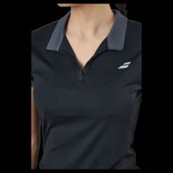Babolat Polo Play Women Black Blå New