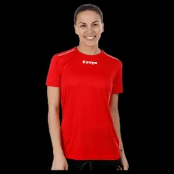 Kempa Poly Shirt W Red Röd Sale