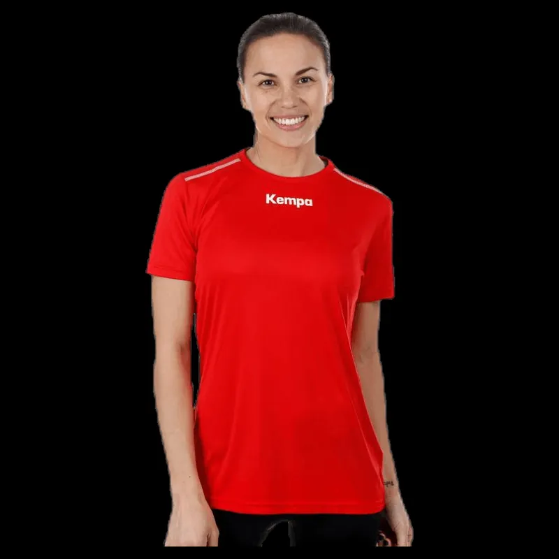 Kempa Poly Shirt W Red Röd Sale