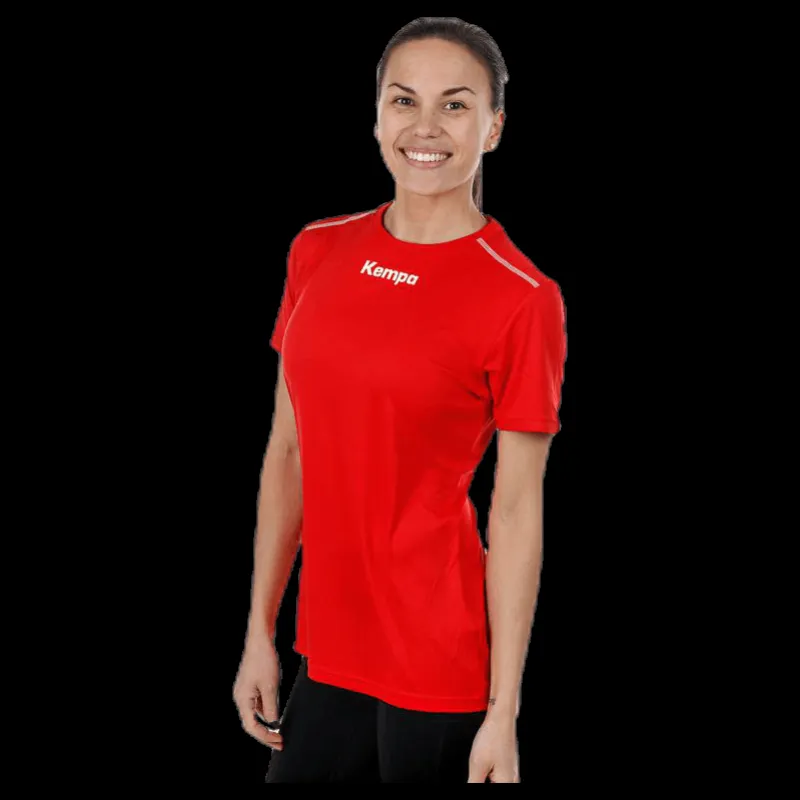 Kempa Poly Shirt W Red Röd Sale