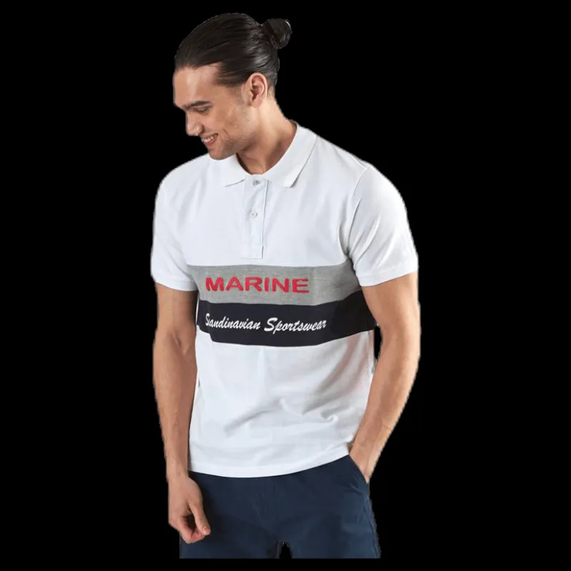 Online Marine Pompano Beach Pique White Vit