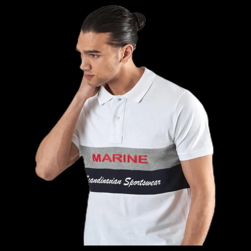 Online Marine Pompano Beach Pique White Vit