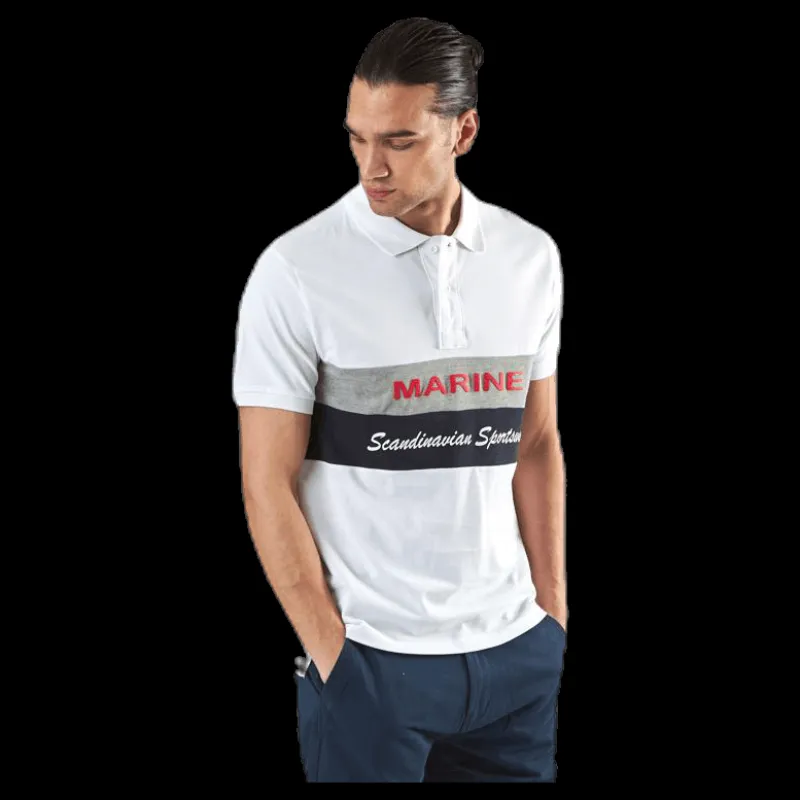 Online Marine Pompano Beach Pique White Vit