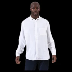 Online Resteröds Pop Over Shirt White Vit
