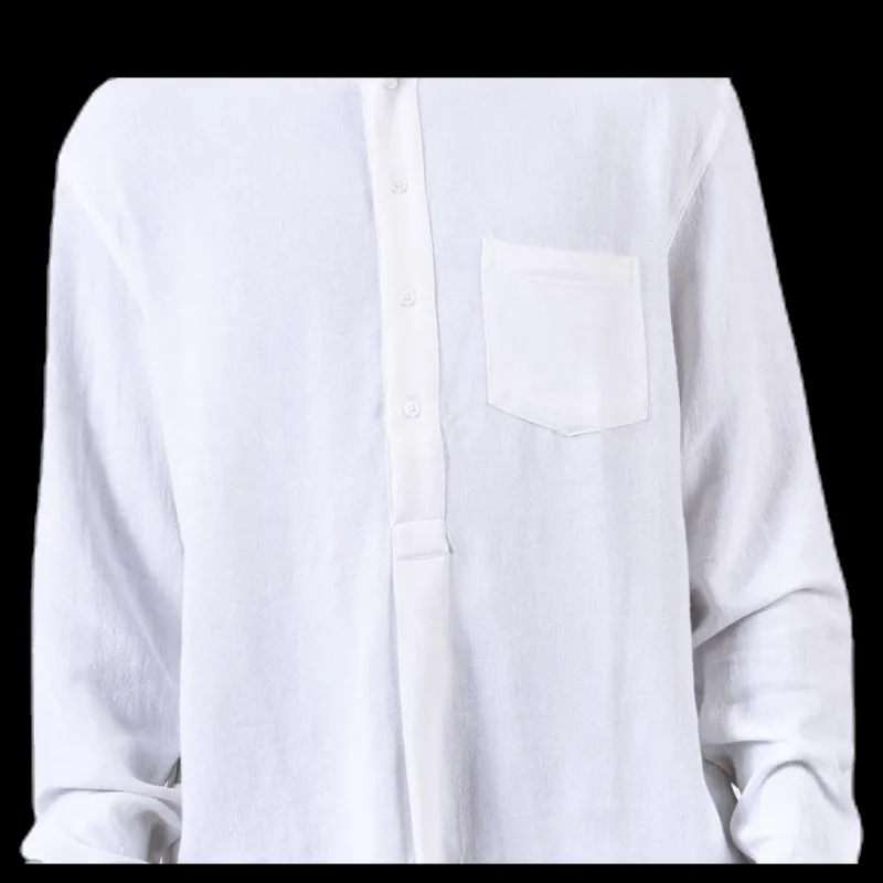 Online Resteröds Pop Over Shirt White Vit