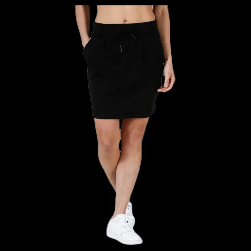 Only Poptrash Easy Skirt Black Svart New