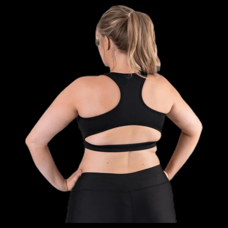 New BLACC Portia Plus Size Bra Black Svart