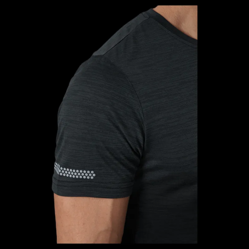 Endurance Portofino M S/S Performance Tee Black Svart Outlet