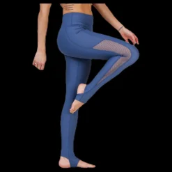 Hot BLACC Pose Yoga Tights Blue Blå