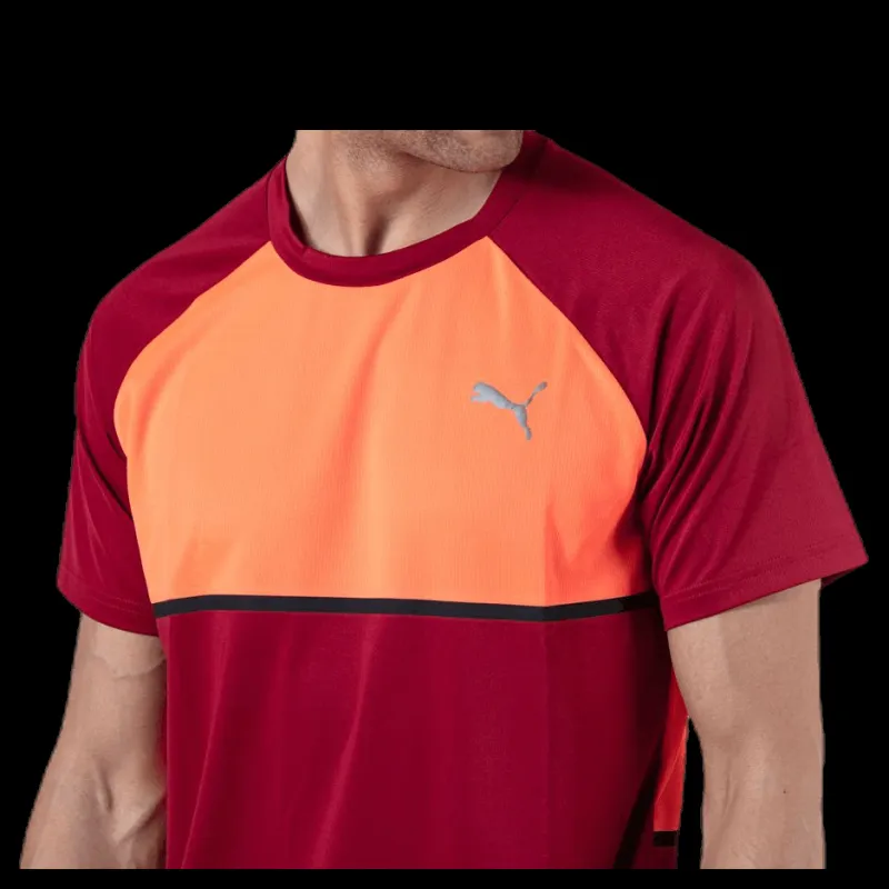 Discount Puma Power BND Tee Red Röd