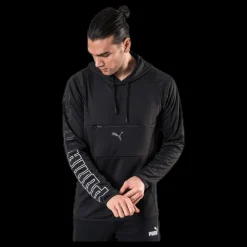 Puma Power Knit Hoodie Black Svart Online