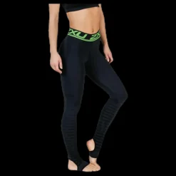 New 2XU Power Recovery Tights Black Svart