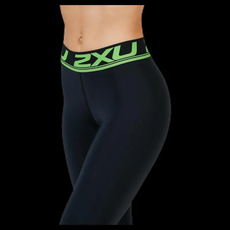 New 2XU Power Recovery Tights Black Svart