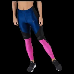 Nike Power Speed 7/8 Pink/Black Flerfärgad Discount