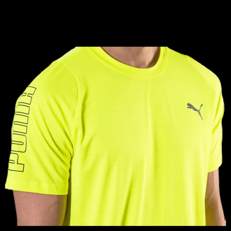 Outlet Puma Power Thermo R+ Tee Yellow Gul