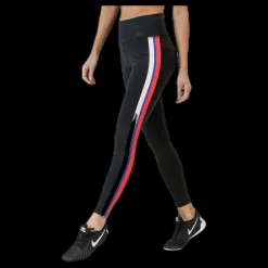 Nike Power Tight MR Gym Elastic 7/8 Black Svart Clearance