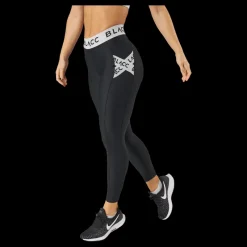 BLACC Power X High Waist Tights 2.0 Black/white Svart Online