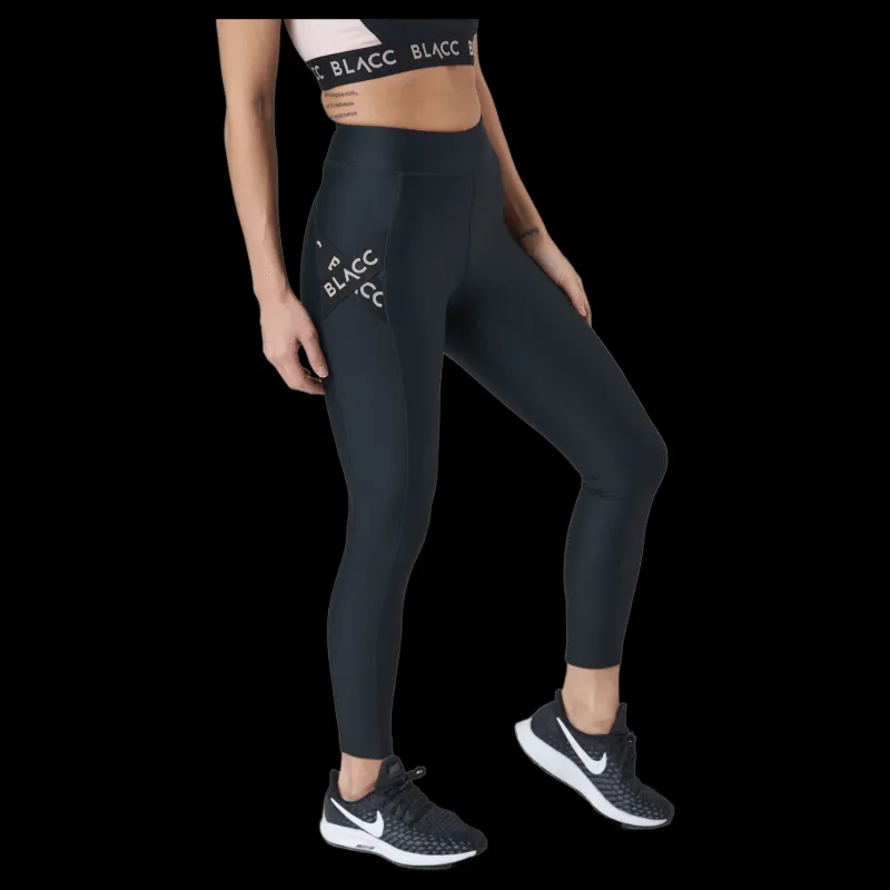 Hot BLACC Power X High Waist Tights Black / Pink Svart