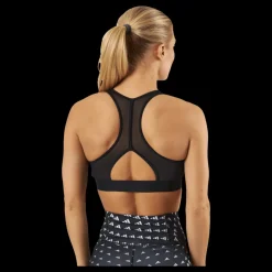 Sale adidas PowerReact Training Medium-Support Bra Black Svart