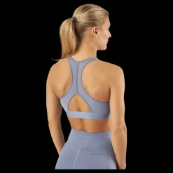 adidas PowerReact Training Medium-Support Bra Silvio Blå Sale