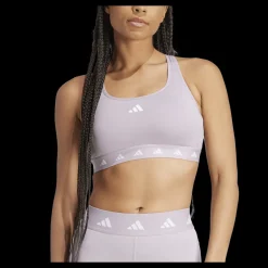 adidas Powerreact Training Medium-Support Techfit Bra Preloved Fig Vit Sale