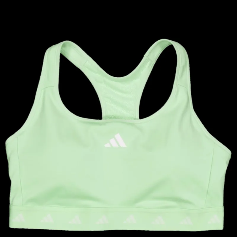 Clearance adidas Powerreact Training Medium-Support Techfit Bra Green Grön